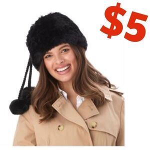 $5 ADD ON ITEM Chic faux mink convertible neck warme…